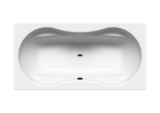 Kaldewei Badewanne Mega Duo-180 180x90cm, Griffloch, Antislip, schwarz