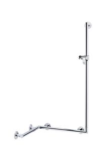 Keuco Duschhandlauf Plan Care 797x880x1265mm, vc, m seitl. Br.-Stange