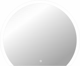 AS LED-Leuchtspiegel Onyx_C 100x80cm Kreisbogen