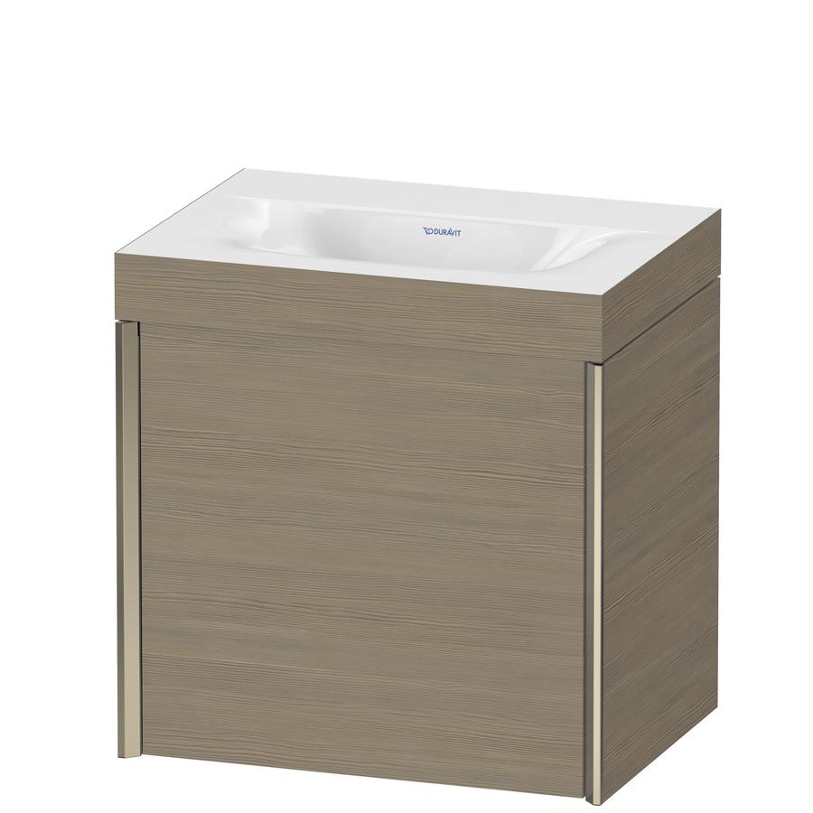 Artikelbild 1 des Artikels „Duravit WT-Unterschrank c-bonded XViu 45x33cm, 1 T r, o HL, C m, R C, Ei ter Rahmen C | Eiche terra“