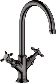 hansgrohe 2-G-WT-Armat 210 Axor Montreux A 175mm, m KrG, unver Abl., pol. bla vc