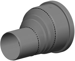 ATEC Reduktion/Erweiterung PolyTop DN 80/125, exzentrisch