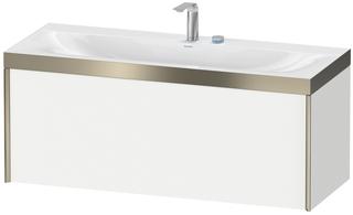 Duravit WT-Unterschrank c-bonded XViu 120x48cm, 1 AZ, 2 HL, C m, R P, we matt
