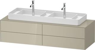 Duravit WT-Unterschrank White Tulip 130x55cm, 4 SBK, T g, E R/ohne Beleucht.