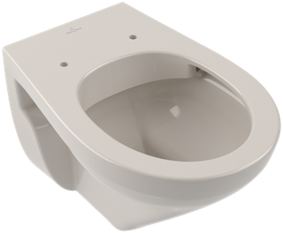 V&B Tiefspül-WC O.NOVO 36x54cm, randl., D-Flush, perg. C-plus
