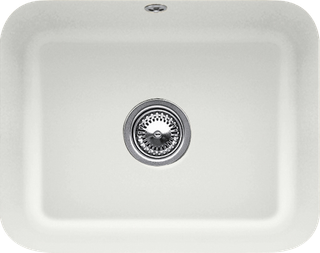 V&B Unterbauspüle Cisterna 60C Spülbecken, steam CeramicPlus