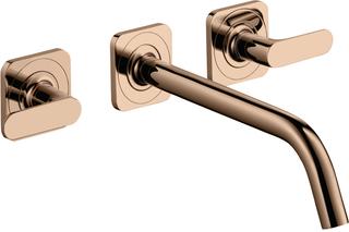 hansgrohe Fertigset Axor Citterio M UP-3-L-WT-Arm, A 226mm, Ros, pol. r gol