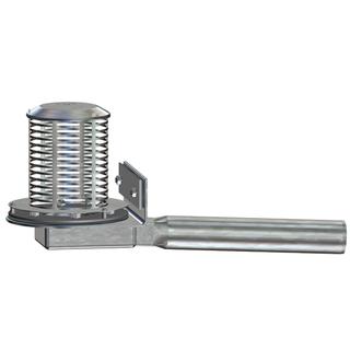 LORO X Ablauf Serie 89 210mm AH, DN 70, Umk-D + PVC-Dacha, HEW