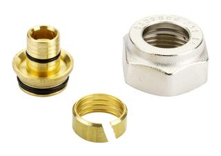 Danfoss Klemmverbinder G 3/4 IGx16x2,2mm, f VE-Kst.-Rohr (PEX)