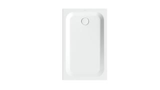 Duschwanne BetteUltra 1670 120x75x3,5cm, Mini-Wannenträger, weiß