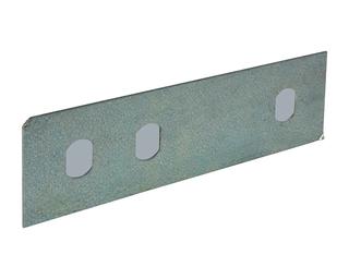 Meibes Wandblech 218x60xd= 21,5mm, 3-Loch, Zink