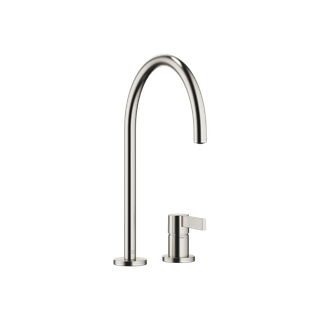 Dornbracht Zweigriff-Armatur Tara Ultra m Ros, Ausl. 241mm, f Spült., pl geb.