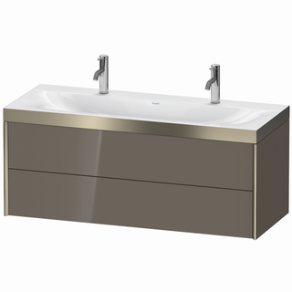 DU MWT m.WTU Viu/XViu, 503x1200x480mm 2SK,champ.m/flan.grey hgl, Ra. B1 ES Ah.
