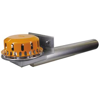 LORO Attika Abl Rainstar Serie 79 (RB) Fl 90G, f PVC-Dacha, DN 100, Notabl.