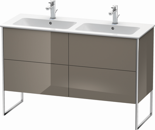 Duravit Waschtisch-Unterschrank XSquare 128x47,8x83,2cm, 4 AZ, st, flan. Gr hgl