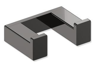 HEWI Doppelhaken System 900 Q PVD Schwarzchrom glänzend
