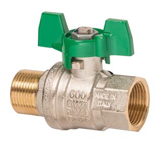 Danfoss Kugelhahn PWC/PWH DVGW 3/4"x76mm IG/AG