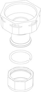 BOSCH Ersatzteil TTNR: 87186454830 Adapter Set Pumpe