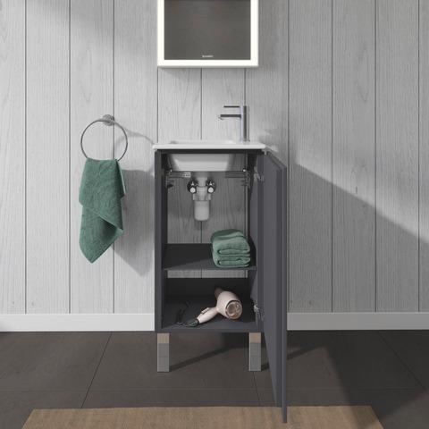 Artikelbild 12 des Artikels „Duravit Waschtisch-Unterschrank L-Cube 42x29,4x70,4cm, steh., Tür re, graph ma Tür rechts | graphit matt“
