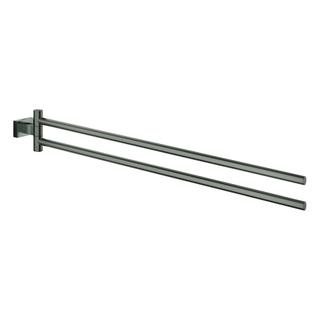 GROHE Handtuchhalter Essentials Cube 43,9cm, 2-ar, schw, verd Bef, h gra geb.