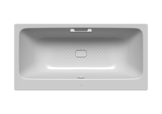 Kaldewei Badewanne ASYMMETRIC DUO 742 180x90cm, Loch Vollantislip, manhattan