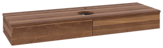 V&B WTU o. F-Struktur -Beleuchtung Antao 160x50cm, HL, WBP-farbe w. wal, w. wal