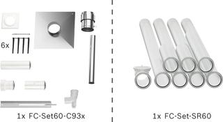 BOSCH Schachtpaket FC41 st., 60/100 - 60mm, 10 m, RLU, S, ES