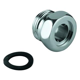 GROHE Eingangsverschraubung 3/4", für Eckmontage, chrom
