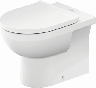 Duravit Stand-Tiefspül-WC No. 1 36,5x57cm, 4,5 l, Abg. waag., riml., we