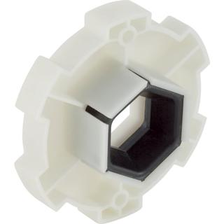 Geberit Befestigung 15mm, gedäm., für Übergangswinkel 90Grad