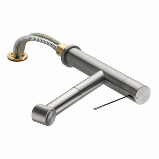 KWC Spültisch-Einhebelmischer ONO Ausl. 220mm, ES, wegn., Auszugbrause