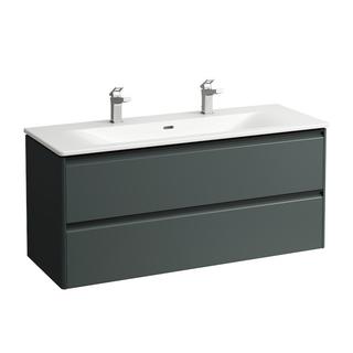 Laufen Waschtisch PALACE Set Base 100x54,3x45cm, 2 HL, 2 L., Le AL s, Grau