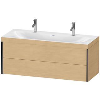 Duravit WT-Unterschrank c-bonded XViu 120x48cm, 2 La, 1 HL, s m, R C, Ei Nat