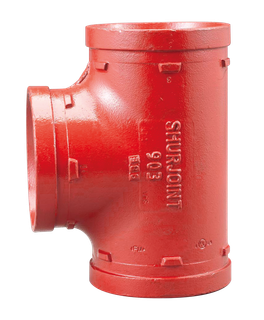 AIPS T-Stück VSH Shurjoint 903 88,9mm, kurz, rot