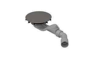 Bette Abl/ÜL-Gar. BetteAir 30-B524 für Duschfliese, graphite