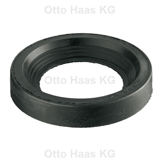 HAAS Gummi-Stülp-Dichtung 81x124x19mm, sw, f WWC-Anschluss