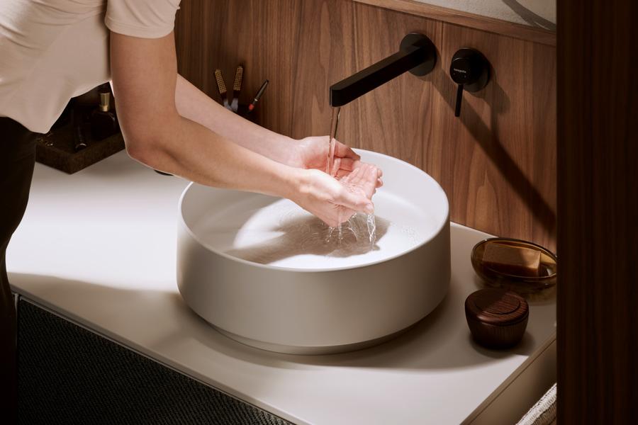 Artikelbild 11 des Artikels „hansgrohe Fertigmontageset Finoris UP-WT-EHM, f W, Ausl. 228mm, matt-sw Ausladung 228 mm | mattschwarz“
