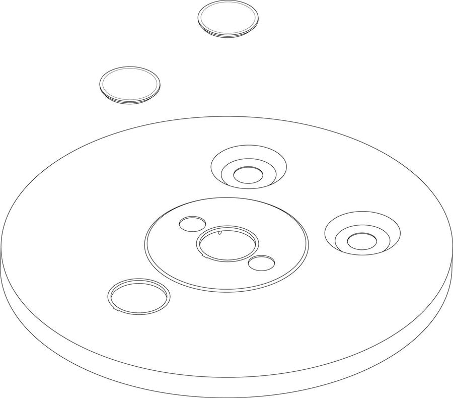 Artikelbild 1 des Artikels „BOSCH Ersatzteil TTNR: 8735100690 Verkleidungsdeckel D600 schwarz everp “