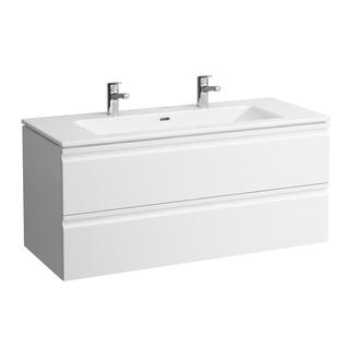 Laufen Waschtisch-Set PRO S 120x50, we., 2 Lad/In.L., weiß glänzend