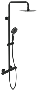V&B Duschsystem Verve Showers TH, m Umst, 3-strg., Wandmont., ma bla