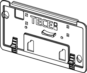 TECE Spritzschutz komplett, für Spülkasten