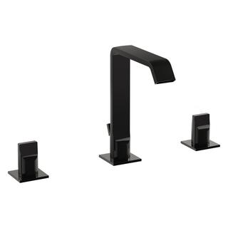 VitrA Waschtisch-Zweigriffarmatur Suit A 150mm, m Abl. G 1 1/4", Oberfl. sw hgl