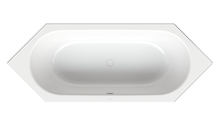 6-Eck-Badewanne BetteStarlet 2080 210x80x42cm, Antirutsch, jasmin
