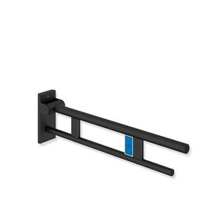 HEWI Stützklappgriff System 900 A 850mm, ES pb s m, m., R, Spülausl. Fu.