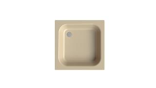 Duschwanne BetteQuinta 75x75x15cm, sand