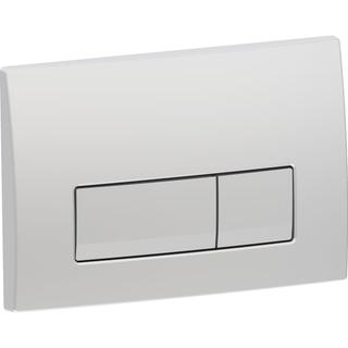 Geberit Betätigungsplatte Delta50 Square mattverchromt, für 2-Mengen-Spülung