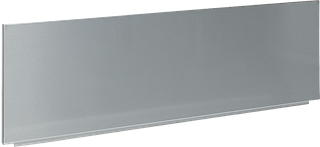 Aquarotter Rückwand Sirius 500x225x12mm, Chr.-Ni.-St. seidenmatt