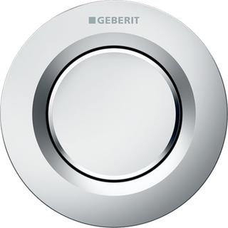 Geberit WC-Steuerung Typ 01 pneu, 1-Meng-S, UP-Drück., KS, mattchr.