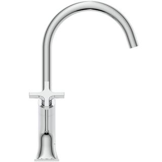 Ideal-Standard Waschtisch-Zweigriff-Armatur Joy Neo Kreuzgriffe, Ausladung 169 mm