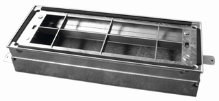Zehnder Teleskoprahmen 90-160mm, für Bodeneinbau CLD, breit